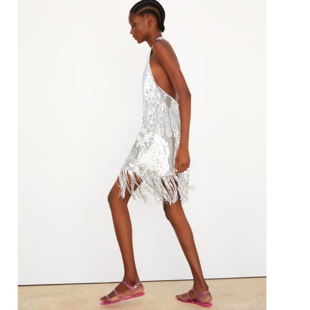 🌲RESTOCK !Zara limited edition sequin dress(7901) - Picture 5 of 6